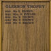 <Vera Gleeson Trophy 2012 - 2016